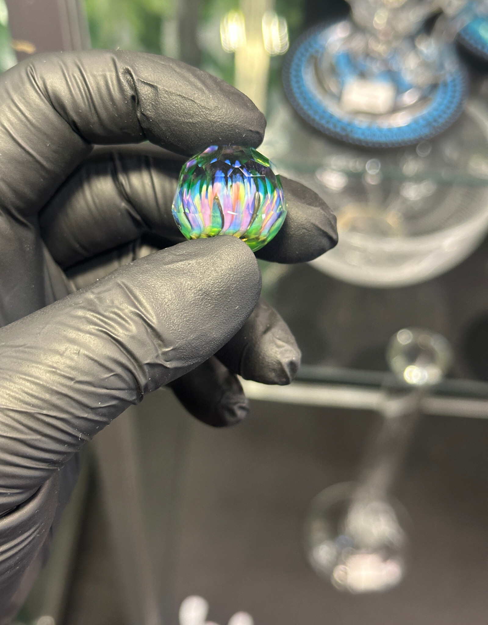 BC Glass BC Glass Faceted Marble #2