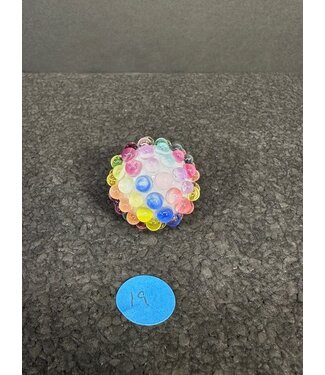 19. Peter Boyle Multi-Color Hobnail w/ White Core
