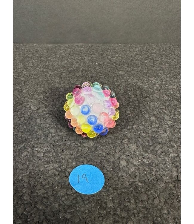 19. Peter Boyle Multi-Color Hobnail w/ White Core