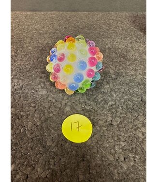 17. Peter Boyle Multi-Color Hobnail w/ White Core