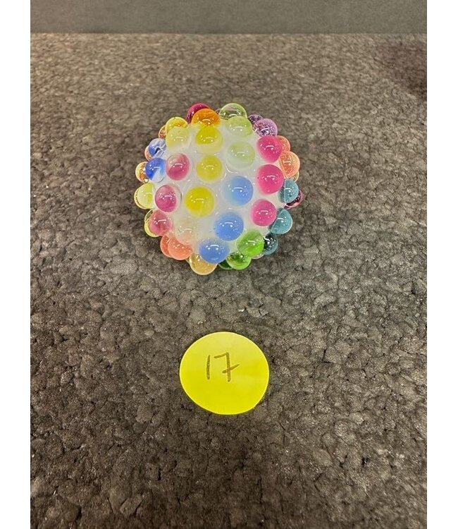 17. Peter Boyle Multi-Color Hobnail w/ White Core