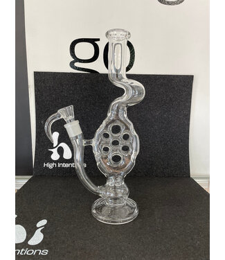 Greek Glass Greek Glass Mini Swiss Tube 2.0 Sidewinder