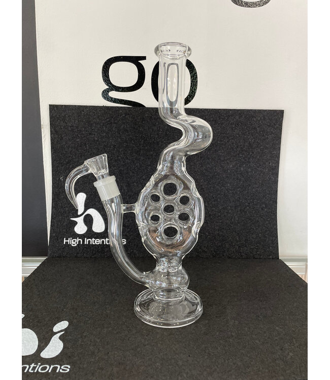 Greek Glass Greek Glass Mini Swiss Tube 2.0 Sidewinder