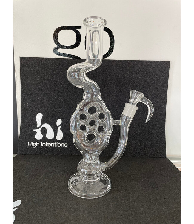 Greek Glass Greek Glass Mini Swiss Tube 2.0 Sidewinder