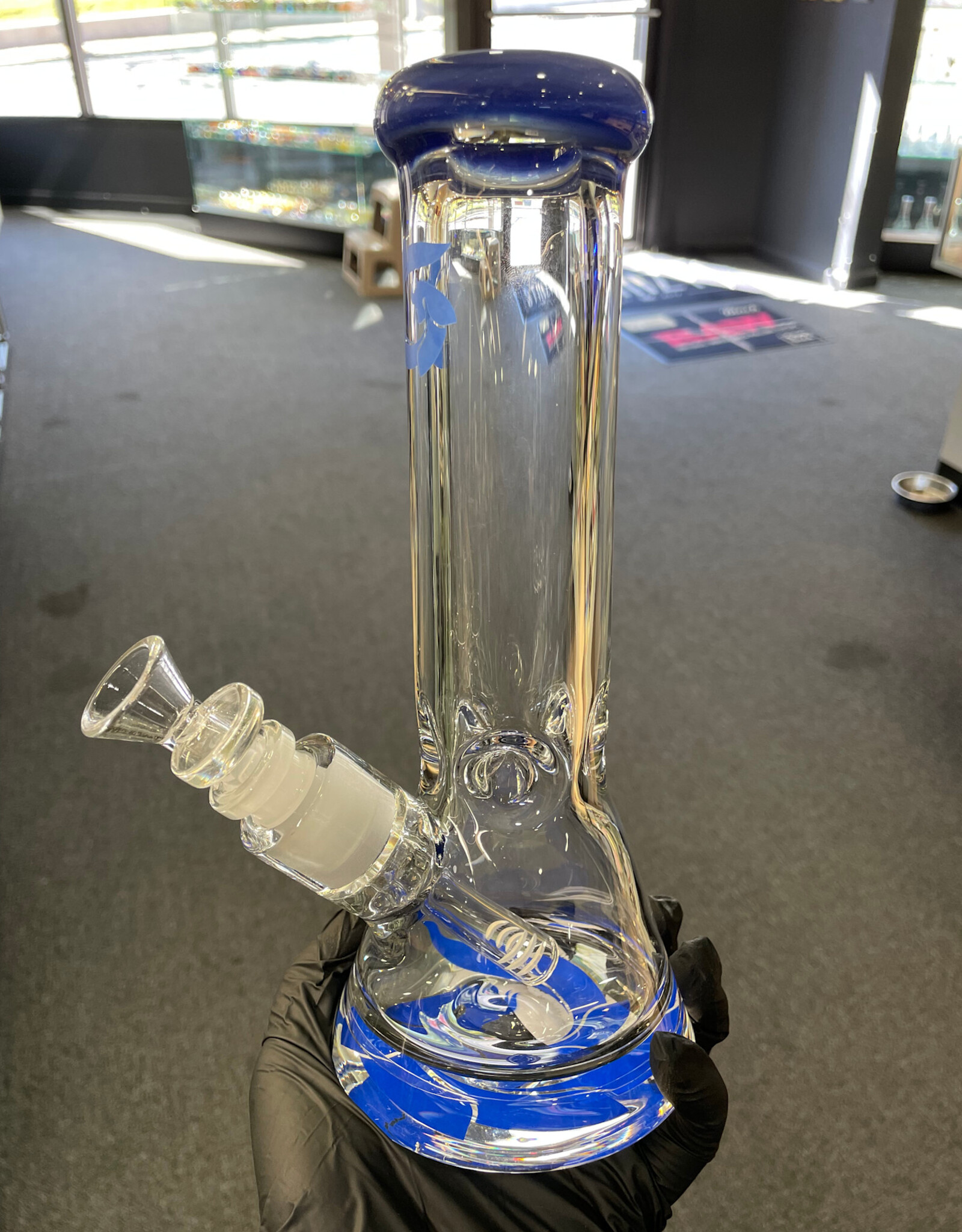 Glass House Waterpipe 10" 9mm