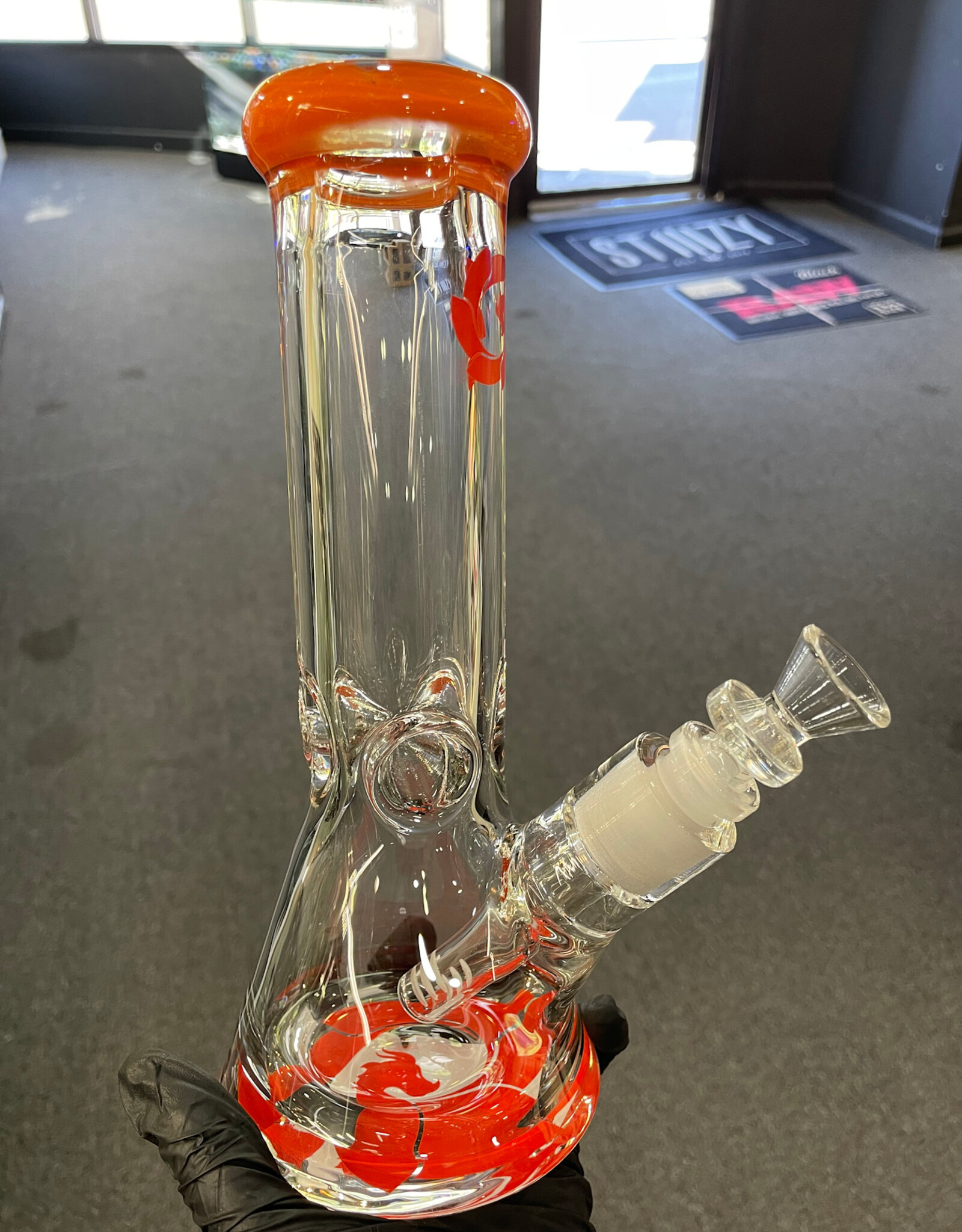 Glass House Waterpipe 10" 9mm
