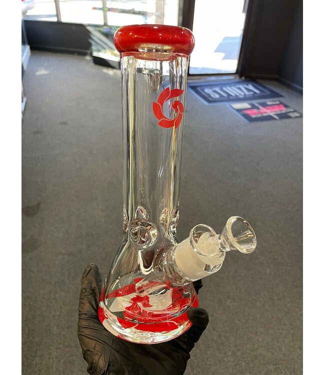Glass House Waterpipe 10" 9mm