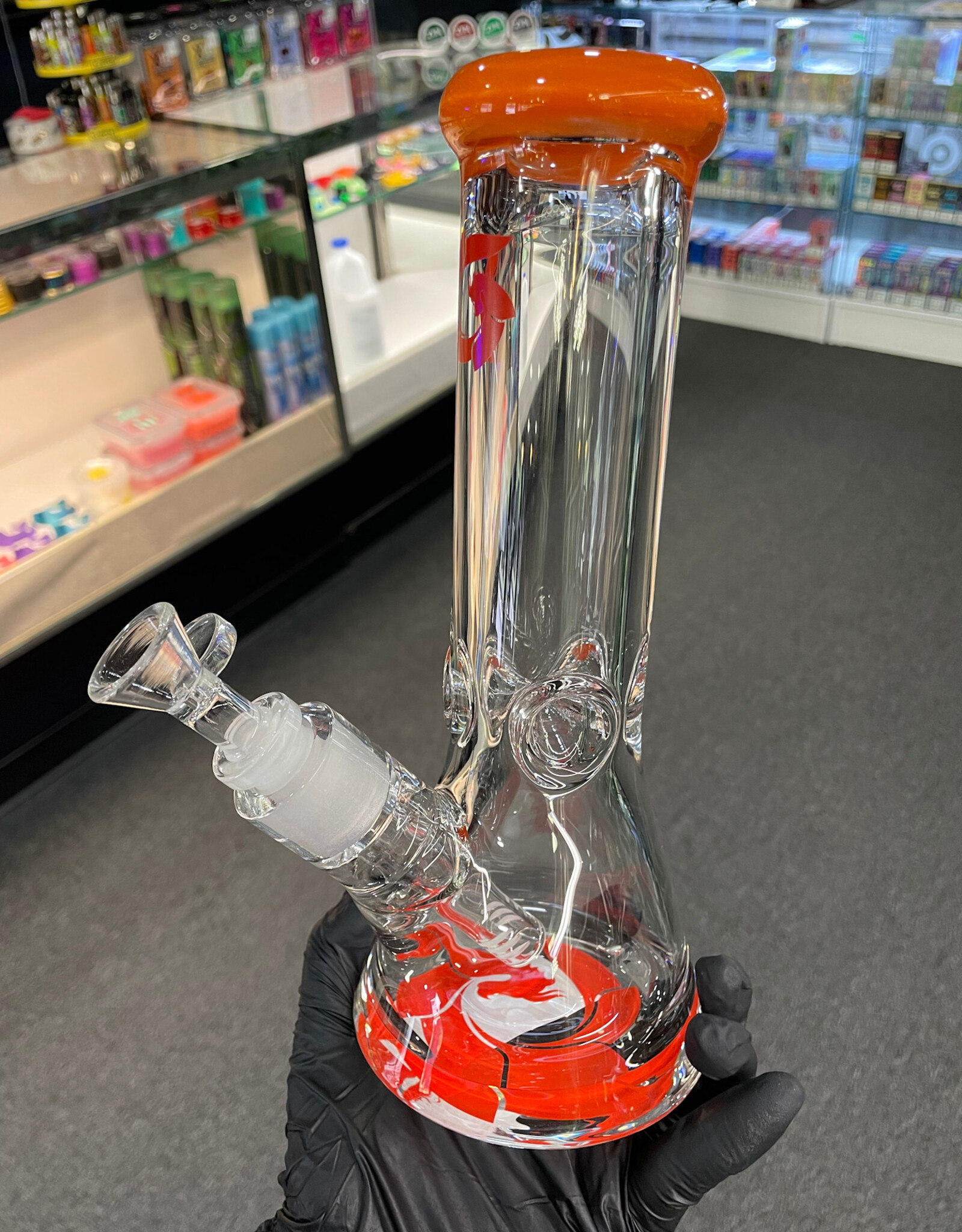 Glass House Waterpipe 10" 9mm
