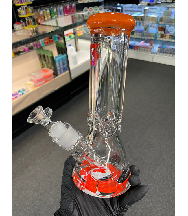 Glass House Waterpipe 10" 9mm