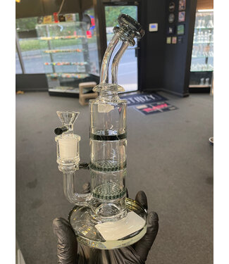 9” Hurrican & 2 Honeycomb Perc Black