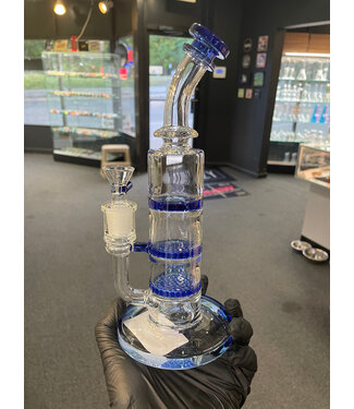 9” Hurrican & 2 Honeycomb Perc Blue