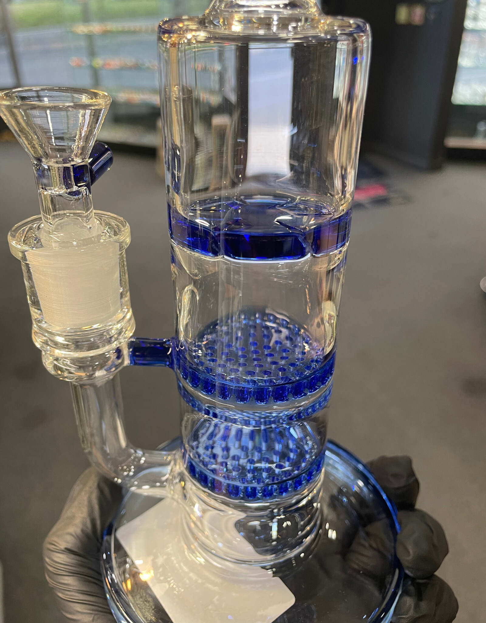 9” Hurrican & 2 Honeycomb Perc Blue