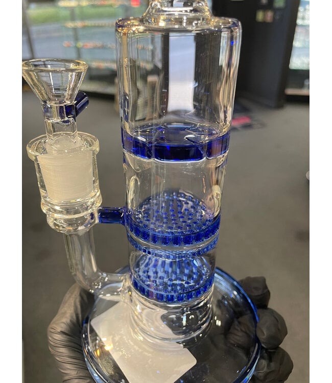 9” Hurrican & 2 Honeycomb Perc Blue