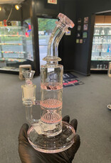 9” Hurrican & 2 Honeycomb Perc Pink
