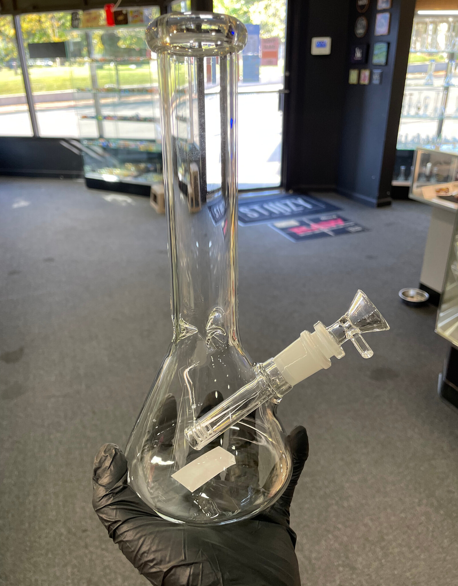 10" 4mm Beaker Waterpipe Clear