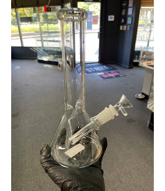 10" 4mm Beaker Waterpipe Clear