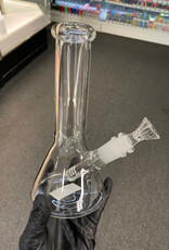 8" 4mm Beaker Waterpipe Clear