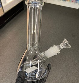 8" 4mm Beaker Waterpipe Clear