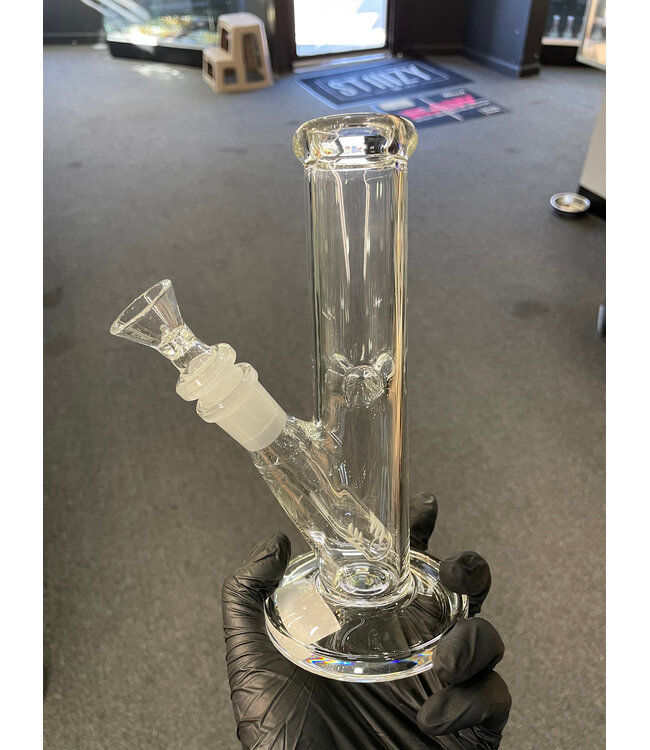 8" 4mm Straight Tube Clear