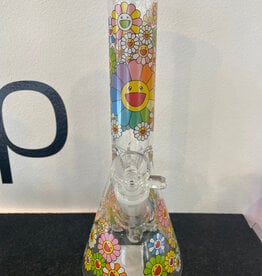 9.5” Bloomin Daisy Haze Beaker A