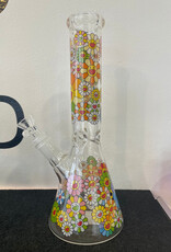 9.5” Bloomin Daisy Haze Beaker A