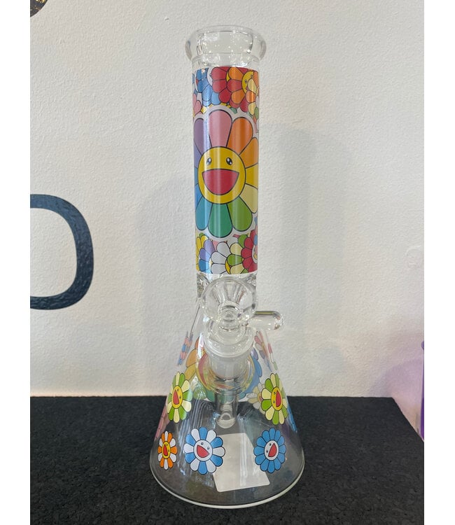 9.5” Bloomin Daisy Haze Beaker B