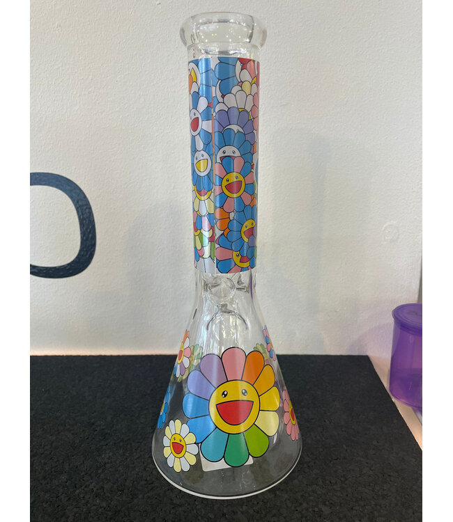 9.5” Bloomin Daisy Haze Beaker B