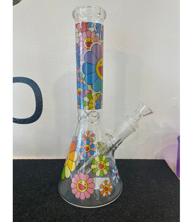 9.5” Bloomin Daisy Haze Beaker B
