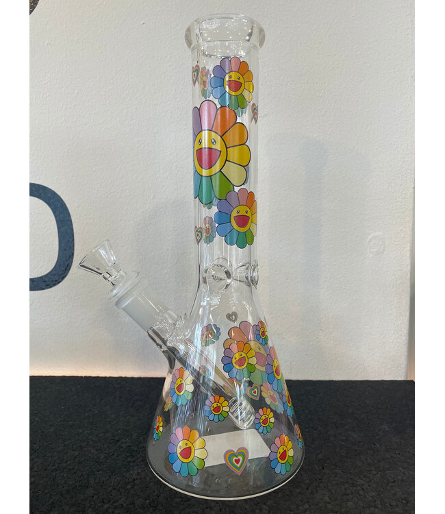 9.5” Bloomin Daisy Haze Beaker C