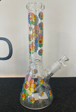 9.5” Bloomin Daisy Haze Beaker C
