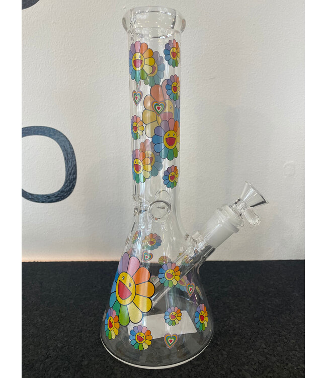 9.5” Bloomin Daisy Haze Beaker C