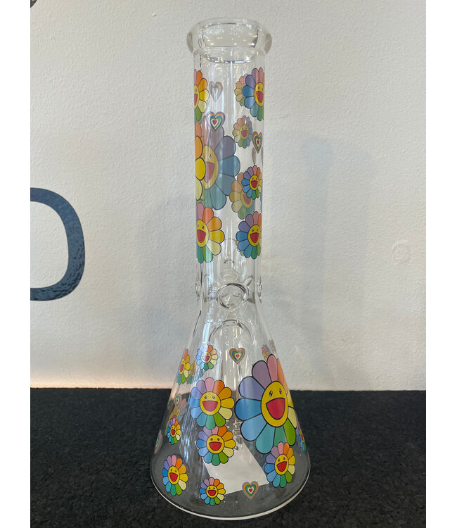 9.5” Bloomin Daisy Haze Beaker C