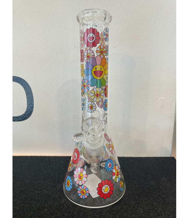9.5” Bloomin Daisy Haze Beaker D