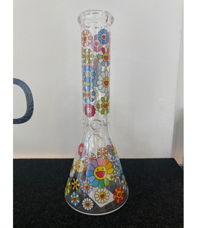 9.5” Bloomin Daisy Haze Beaker D