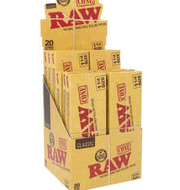 Raw Classic 1 1/4 Cone 20 Pack