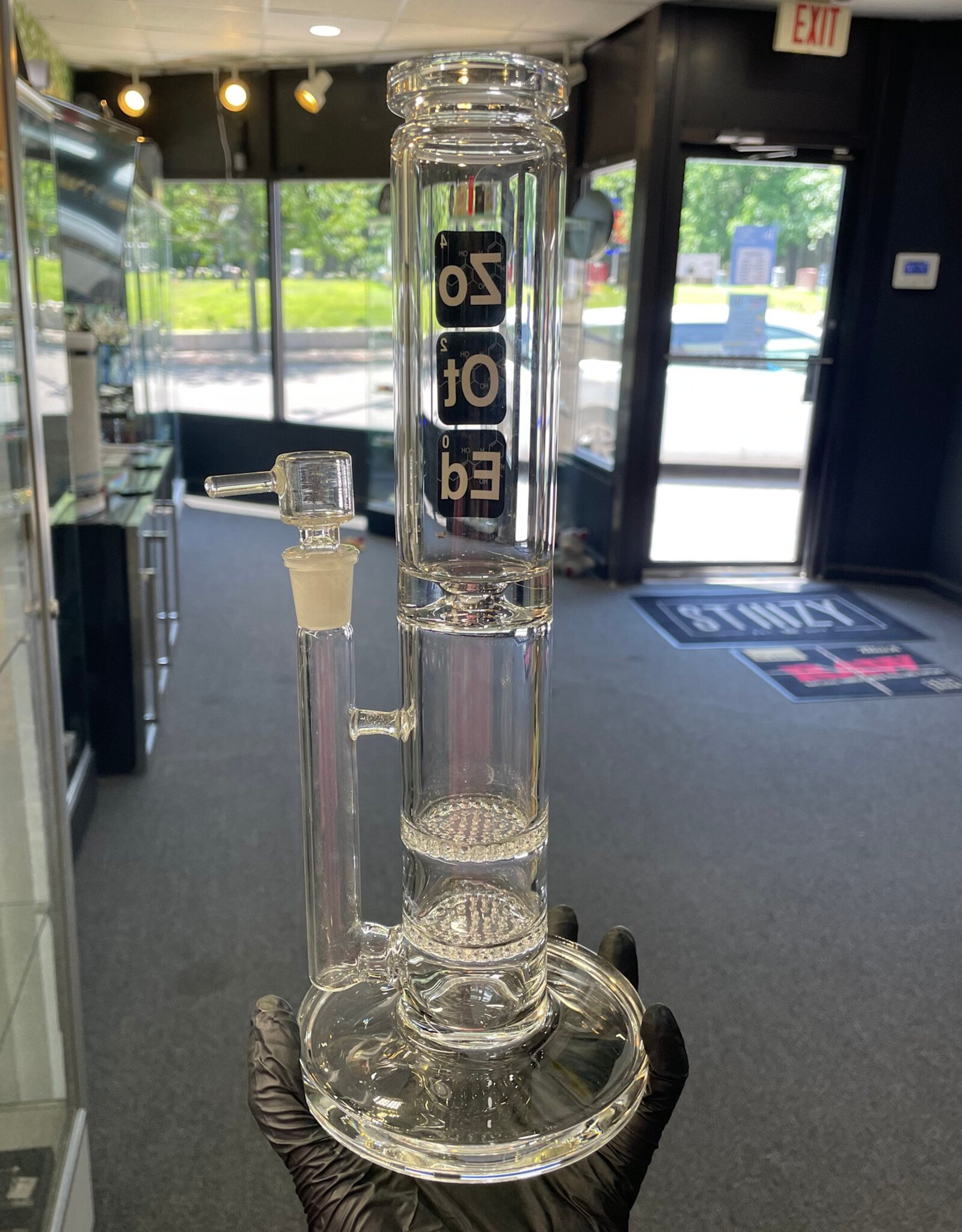 Zooted Waterpipe 12" Honeycomb Tube