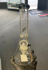 Str8 10” Beaker W/ Ice Catcher Smoke