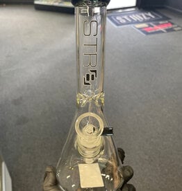 Str8 10” Beaker W/ Ice Catcher Smoke