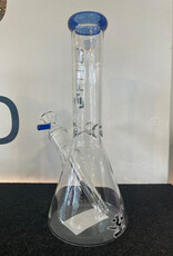 Str8 10” Beaker w/ Ice Catcher Blue