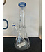 Str8 10” Beaker w/ Ice Catcher Blue