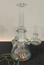 M.W.S.  Sea Scape Clear Tube w/ Turtle