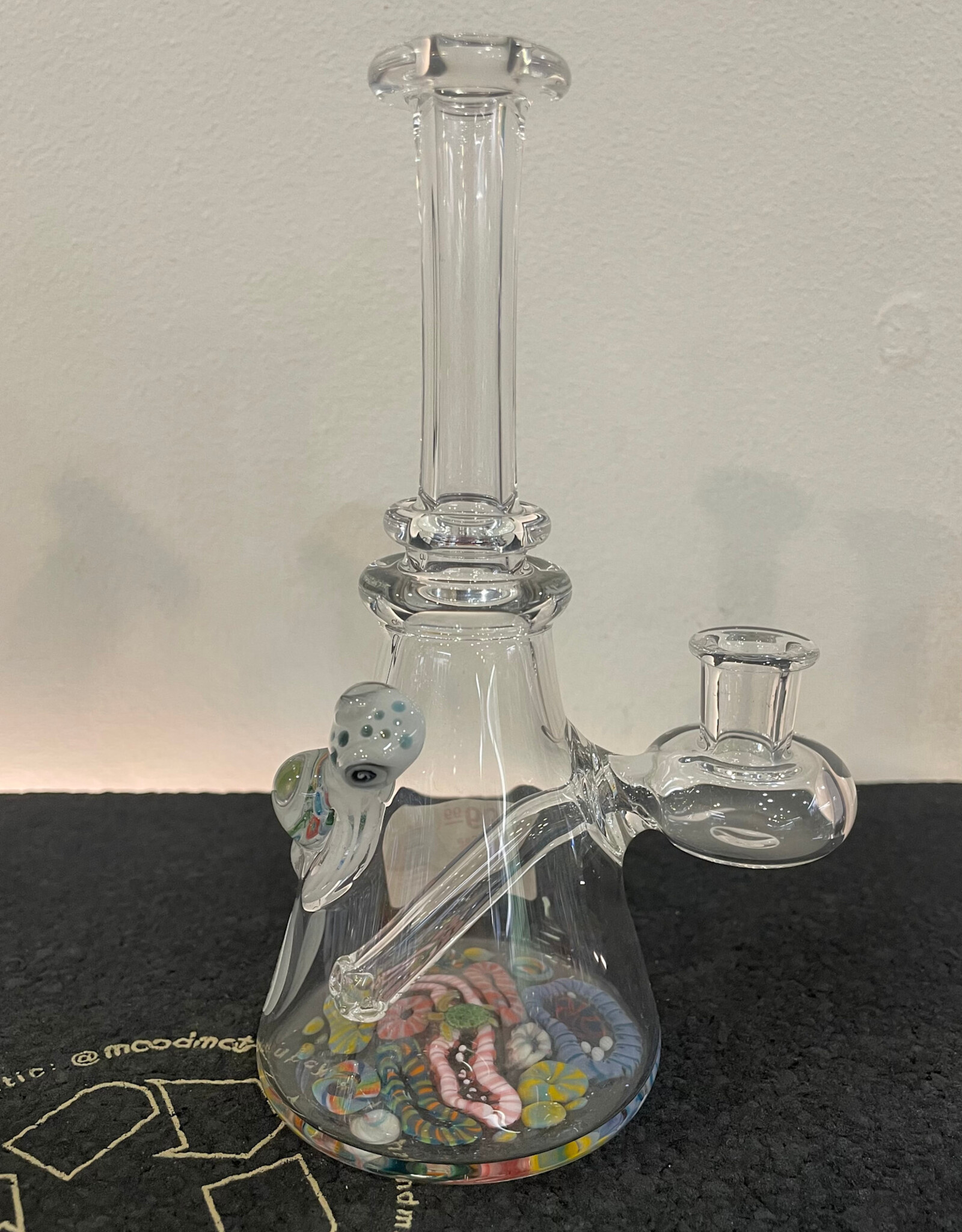 M.W.S.  Sea Scape Clear Tube w/ Turtle