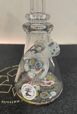 M.W.S.  Sea Scape Clear Tube w/ Turtle