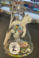 M.W.S.  Sea Scape Clear Tube w/ Turtle