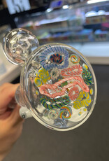 M.W.S.  Sea Scape Clear Tube w/ Turtle