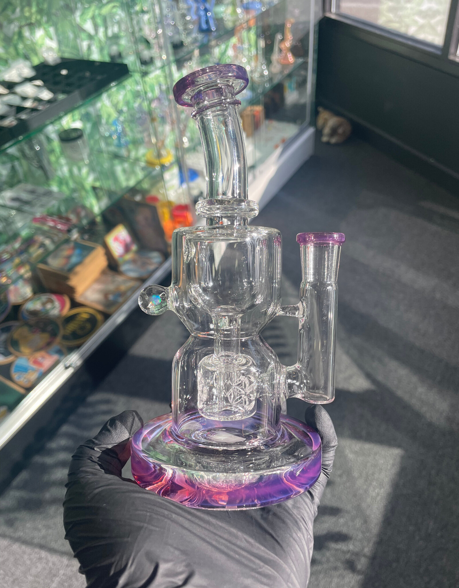 Iridescent Glass Torus Incycler