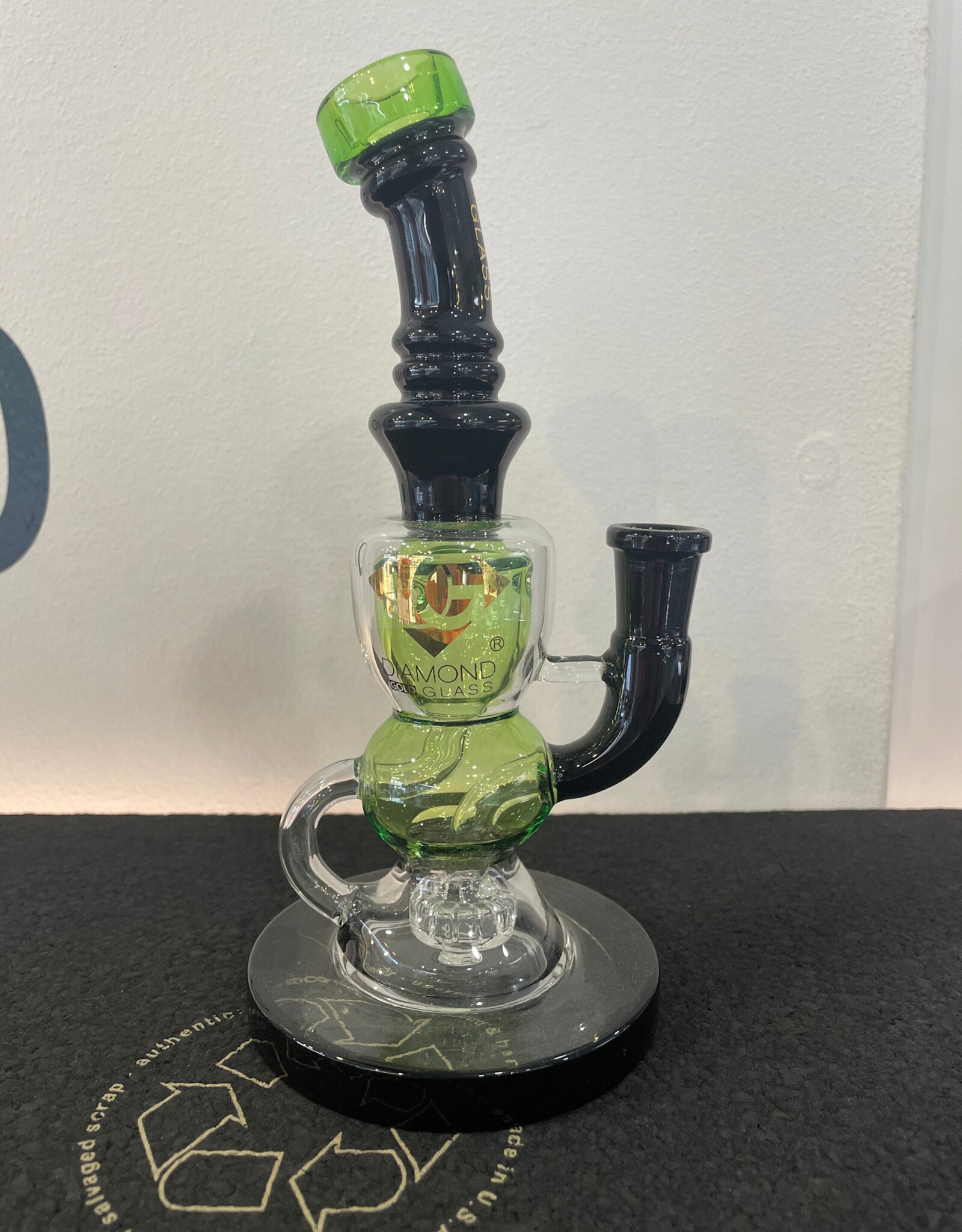 Diamond Glass Mini Showerhead Recycler