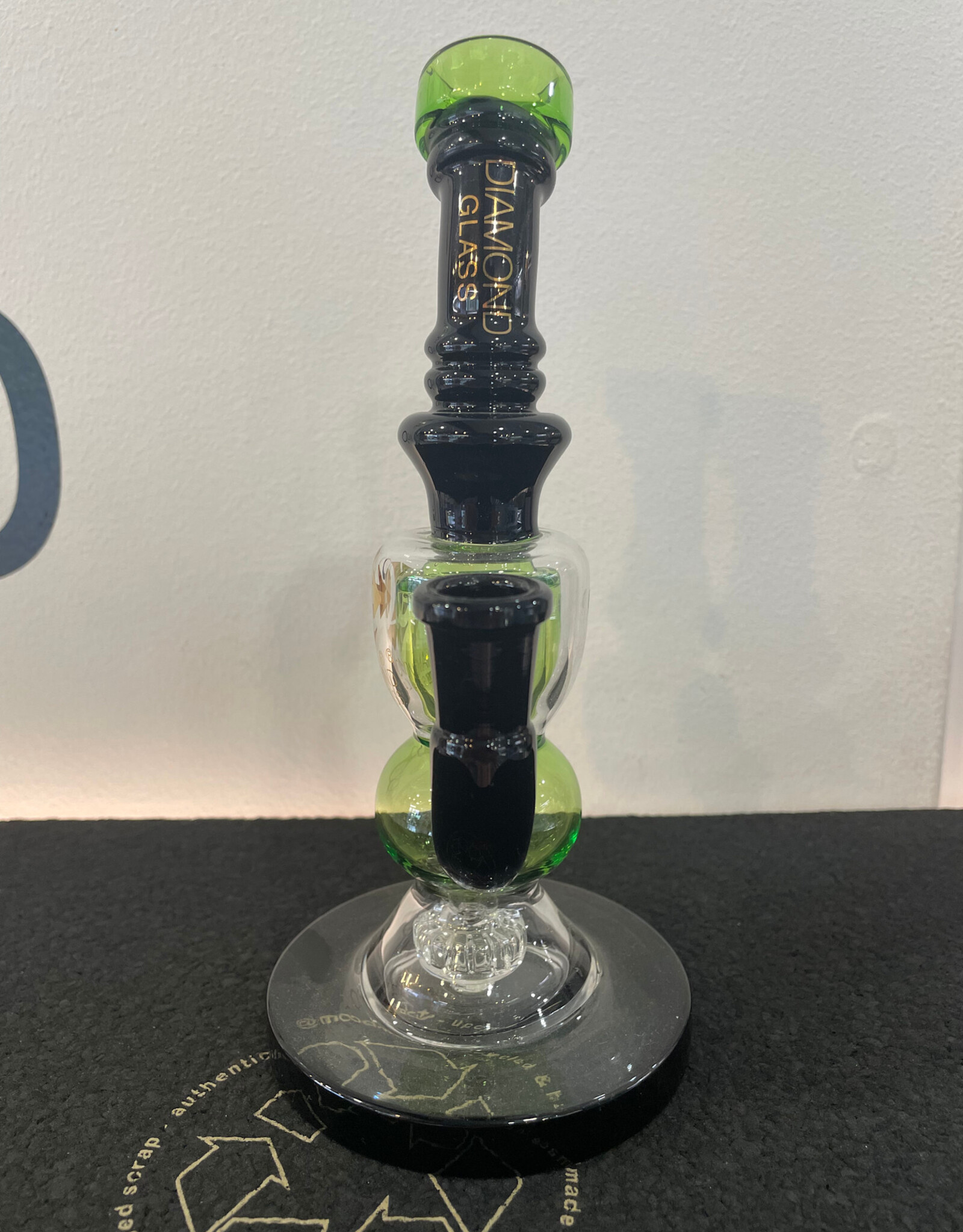 Diamond Glass Mini Showerhead Recycler