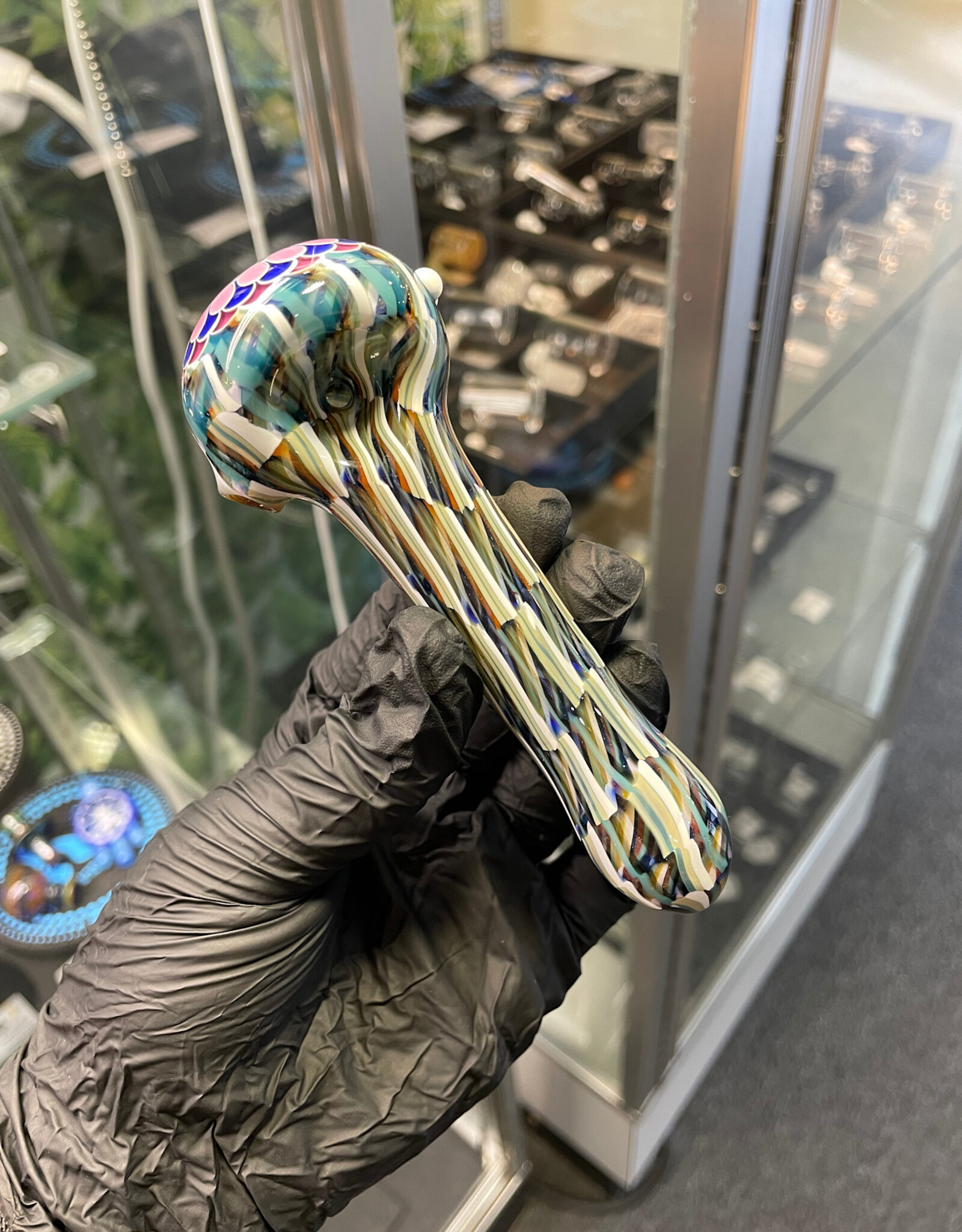 Olour Glass Olour Glass Helicoil Dot Spoon