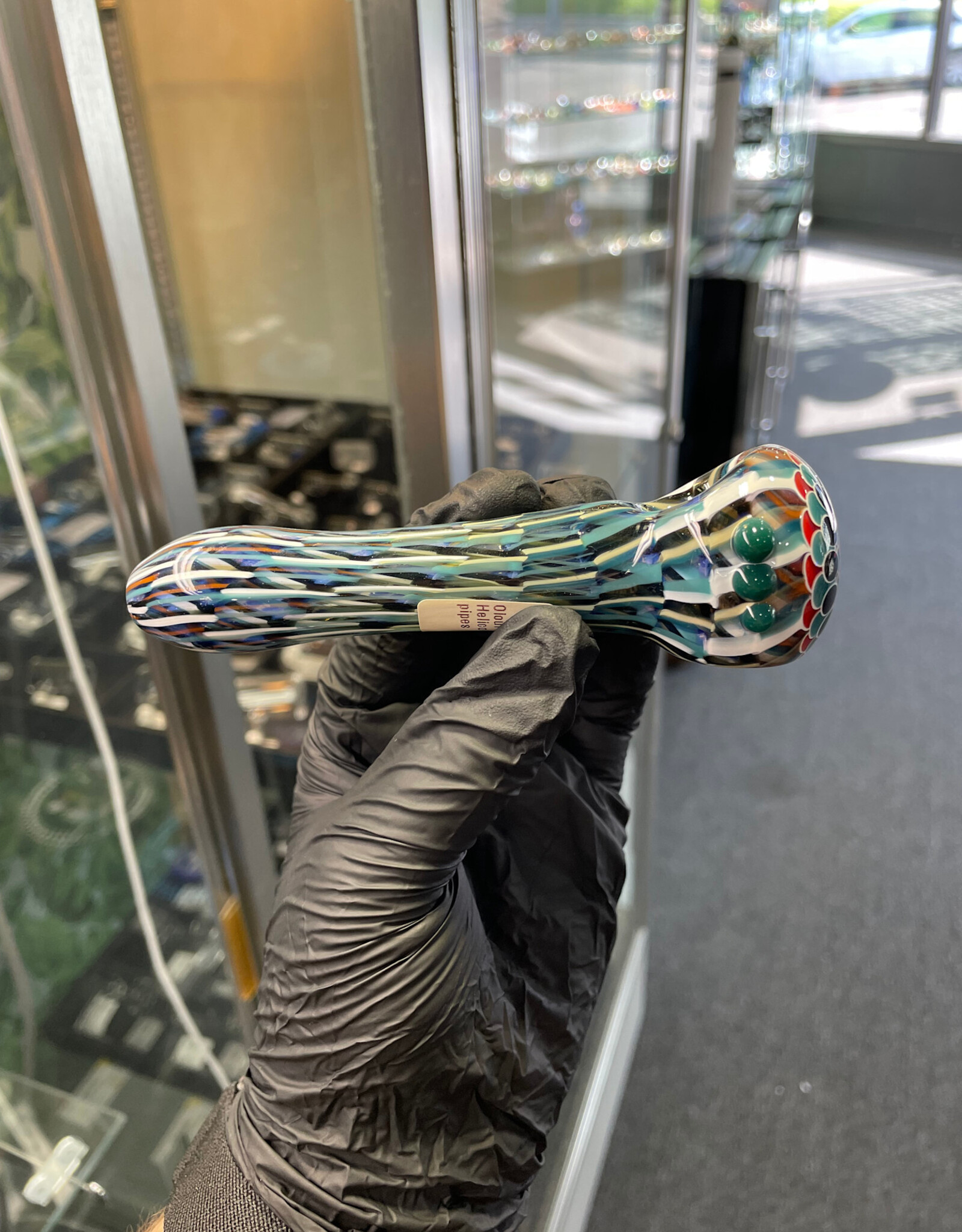 Olour Glass Olour Glass Helicoil Dot Spoon
